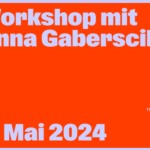 Workshop mit   Anna Gaberscik - Über die Sichtbarkeit hinaus: Bewusstsein und Sensibilität in der antirassistischen Kunst- und Kulturpraxis