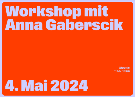 Workshop mit   Anna Gaberscik - Über die Sichtbarkeit hinaus: Bewusstsein und Sensibilität in der antirassistischen Kunst- und Kulturpraxis