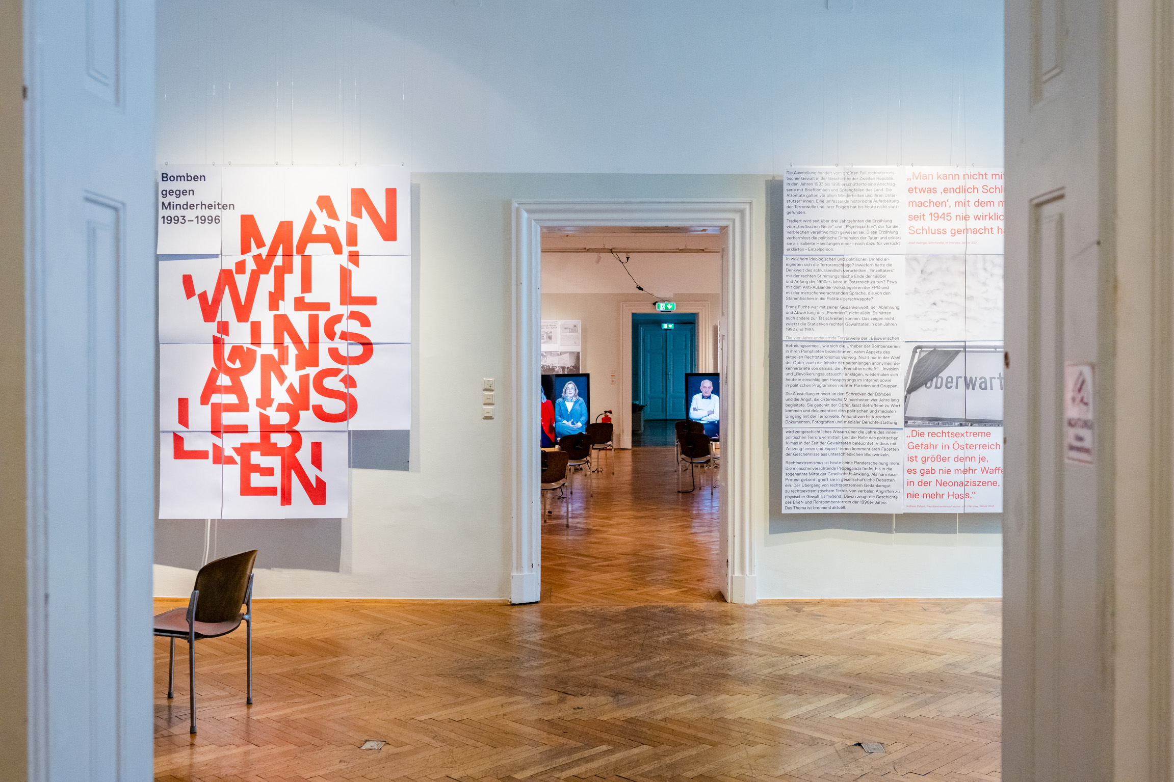 Ausstellung: „Man will uns ans Leben“ | Bomben gegen Minderheiten 1993–1996