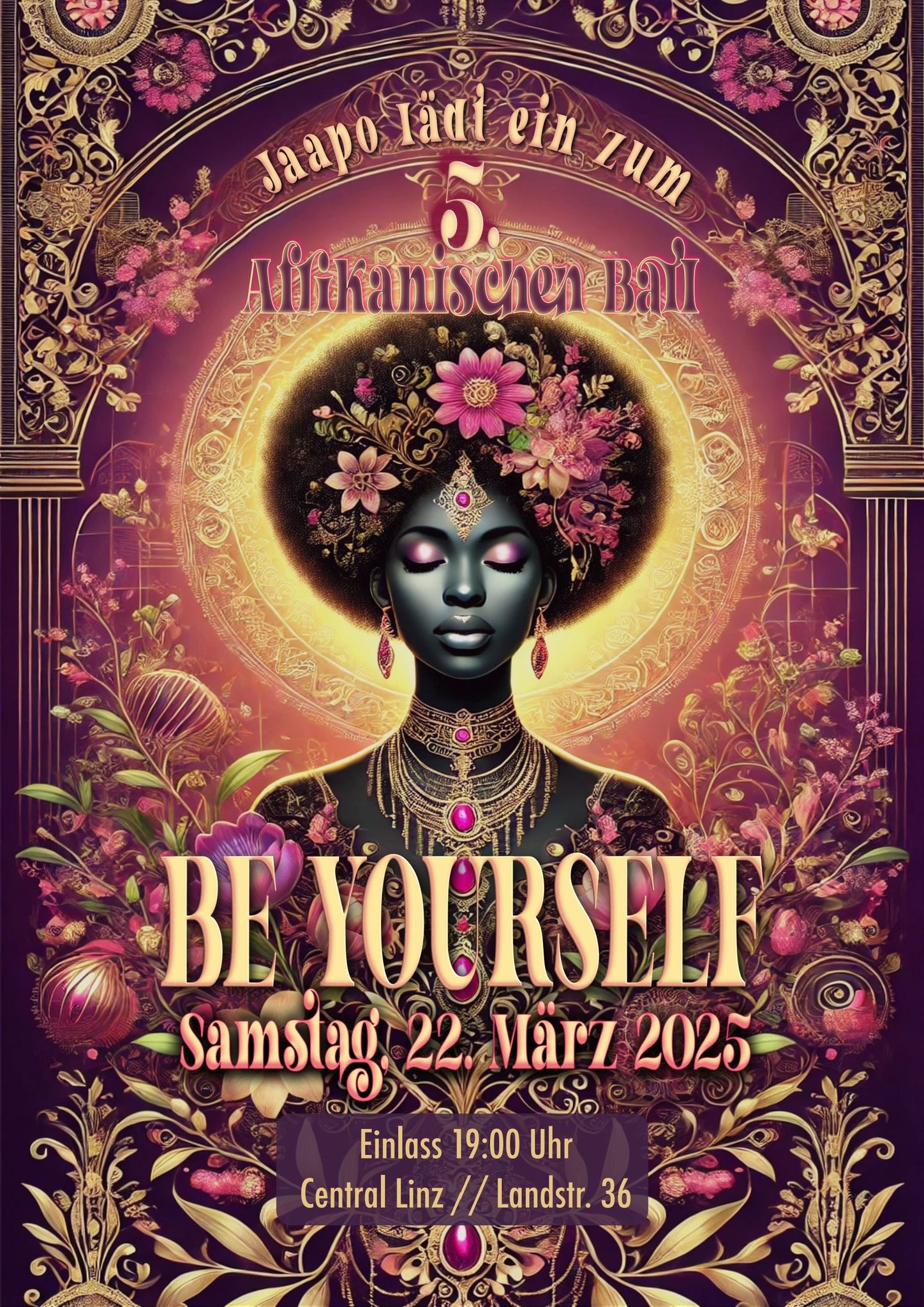 Linz: Be Yourself – Der 5. Afrikanische Frühlingsball !