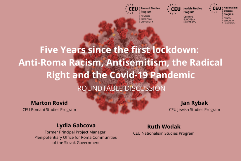 Five Years since the first lockdown: Anti-Roma Racism, Antisemitism, the Radical Right and the Covid-19 Pandemic