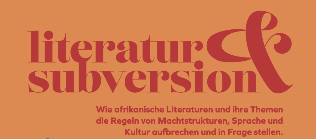 Graz: Literatur und Subversion - 5. Tage der afrikanischen Literaturen