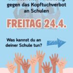 Bundesweiter Aktionstag gegen das Kopftuchverbot