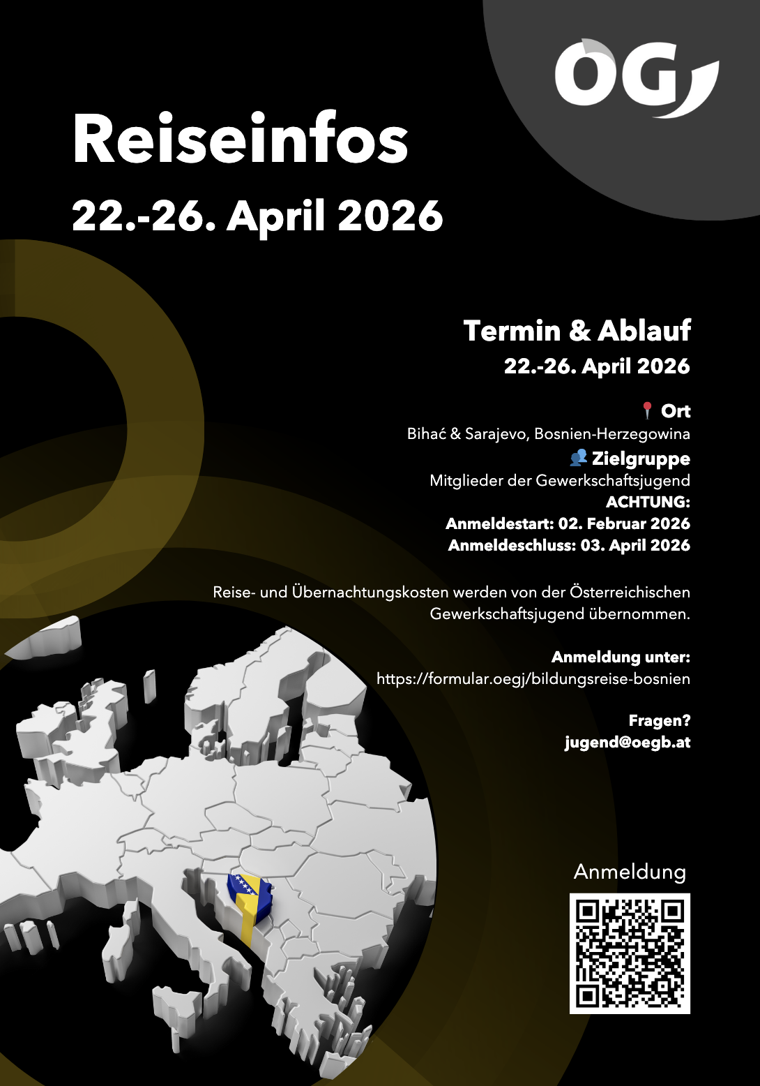 Bildungsreise nach Bosnien: EU-Außengrenzen verstehen