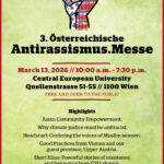 3rd Austrian Anti-Racism Fair - The programme