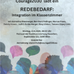 Redebedarf: Integration im Klassenzimmer