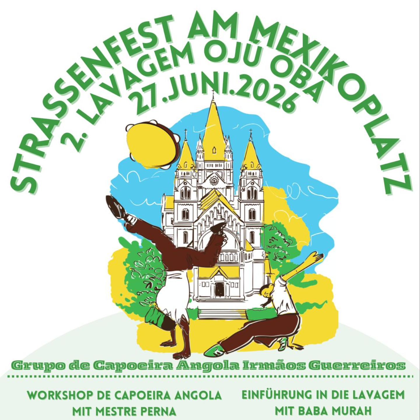 Straßenfest am Mexikoplatz - Capoeira Angola