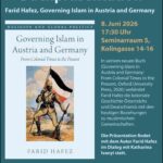 Buchpräsentation: Governing Islam in Austria and Germany