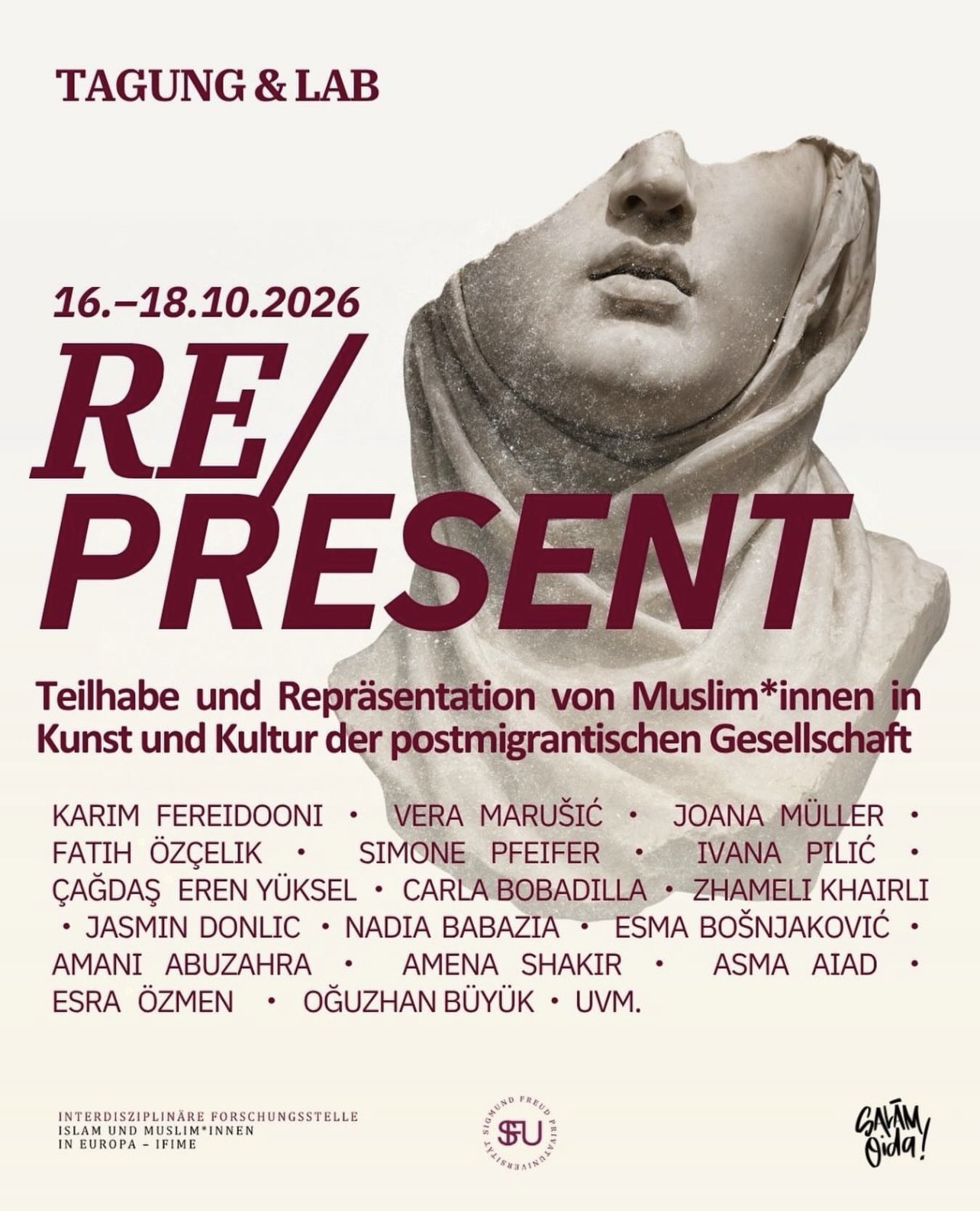RE/PRESENT: Teilhabe und Repräsentation von Muslim*innen in Kunst und Kultur der postmigrantischen Gesellschaft (1)